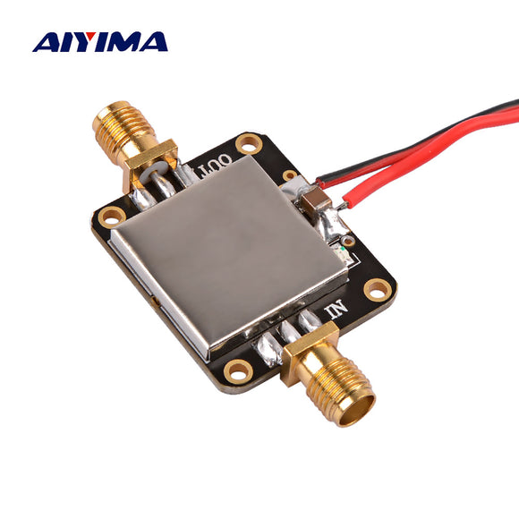 AIYIMA 50M-6GHz RF Amplifier Board Broadband Gain Amplification Low Noise Medium Amplifier Module Gain 19dB For FM GPS WIFI
